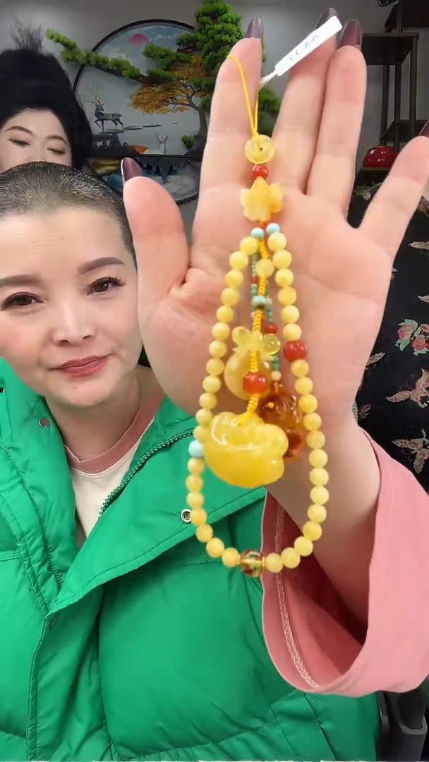 【闪购商品】琥珀颈饰未镶嵌吊坠