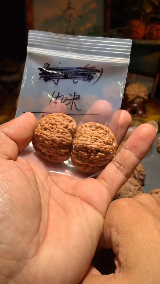 把件桃核夯****）丰泰文玩 白狮子    38尺寸左右