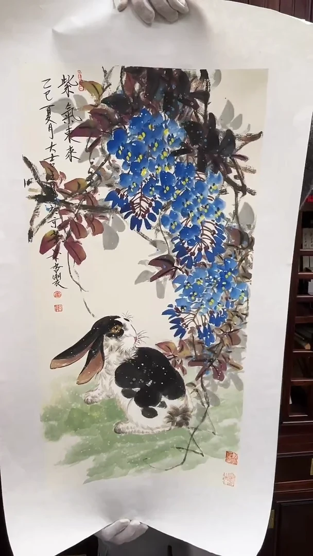 绘画崔老师-2平尺-花鸟