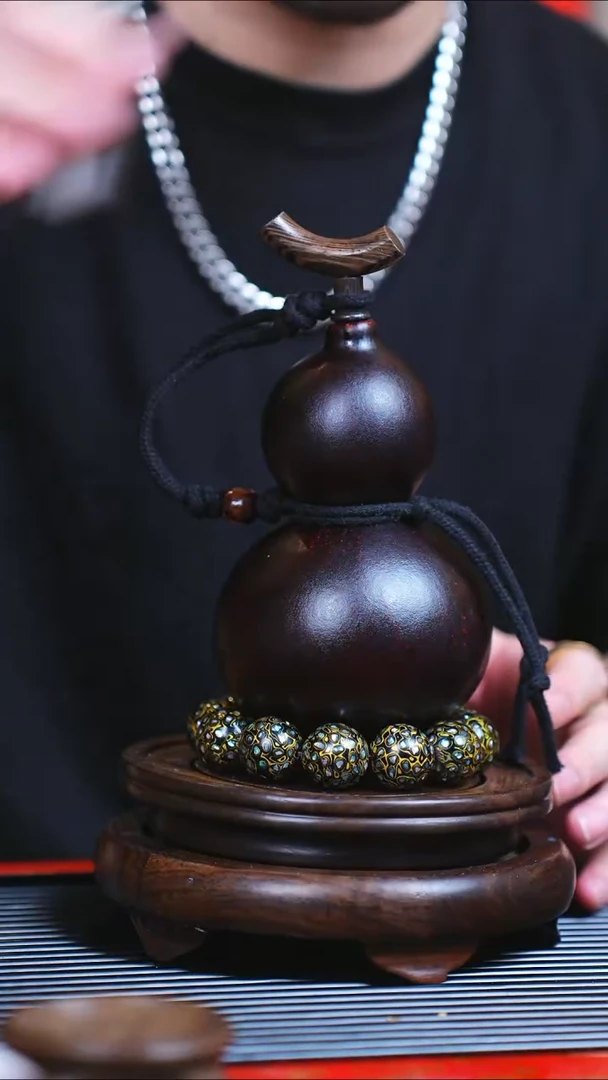 【闪购商品】JD069元宵节臻选非遗大漆酒葫芦