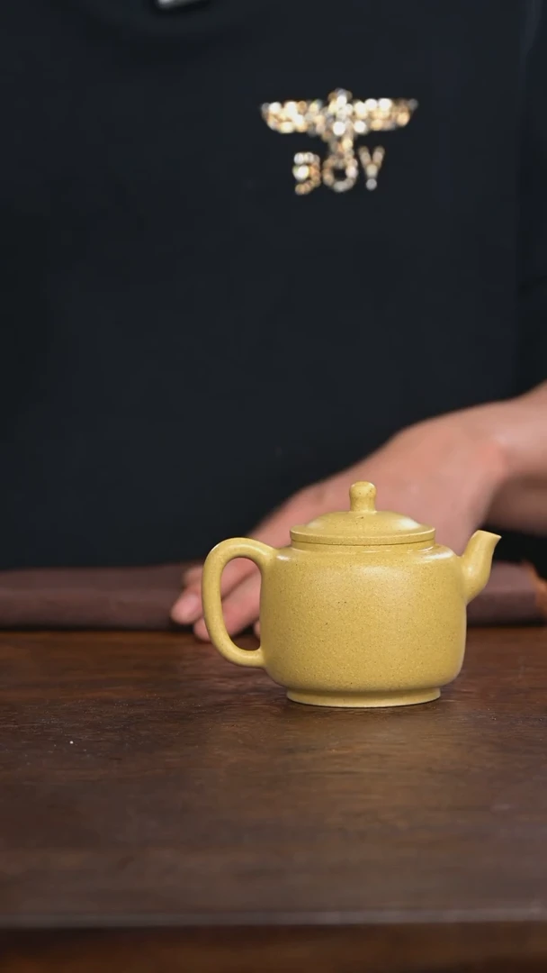 茶壶紫砂否**来梨皮墨林茶壶