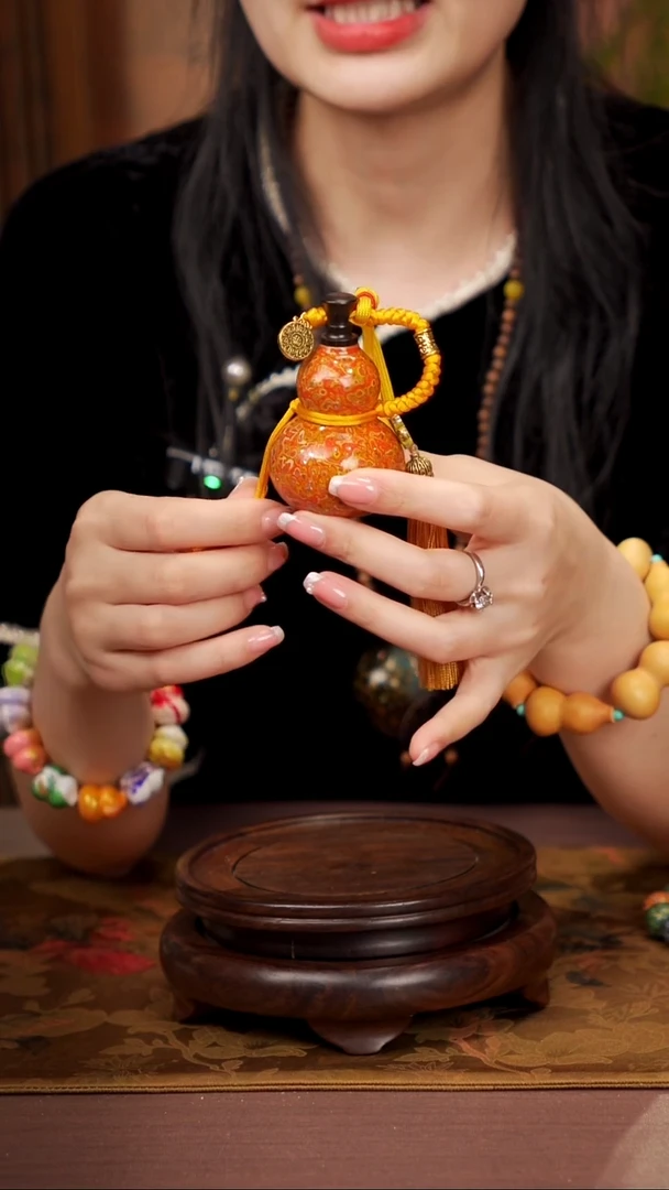 172易林大漆开口小葫芦----168