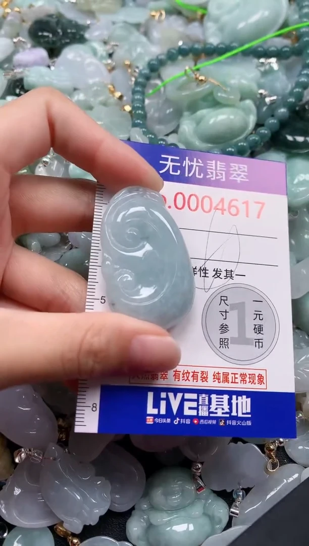颈饰未镶嵌翡翠4617