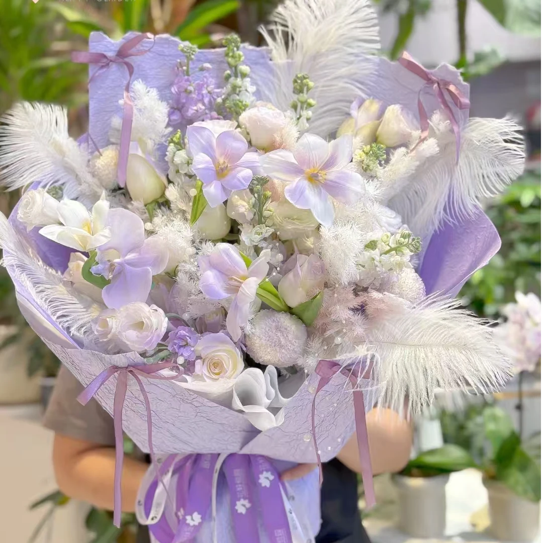 【仙女的花】紫色仙系送女友花束 送生日纪念日 送惊喜拍照出片