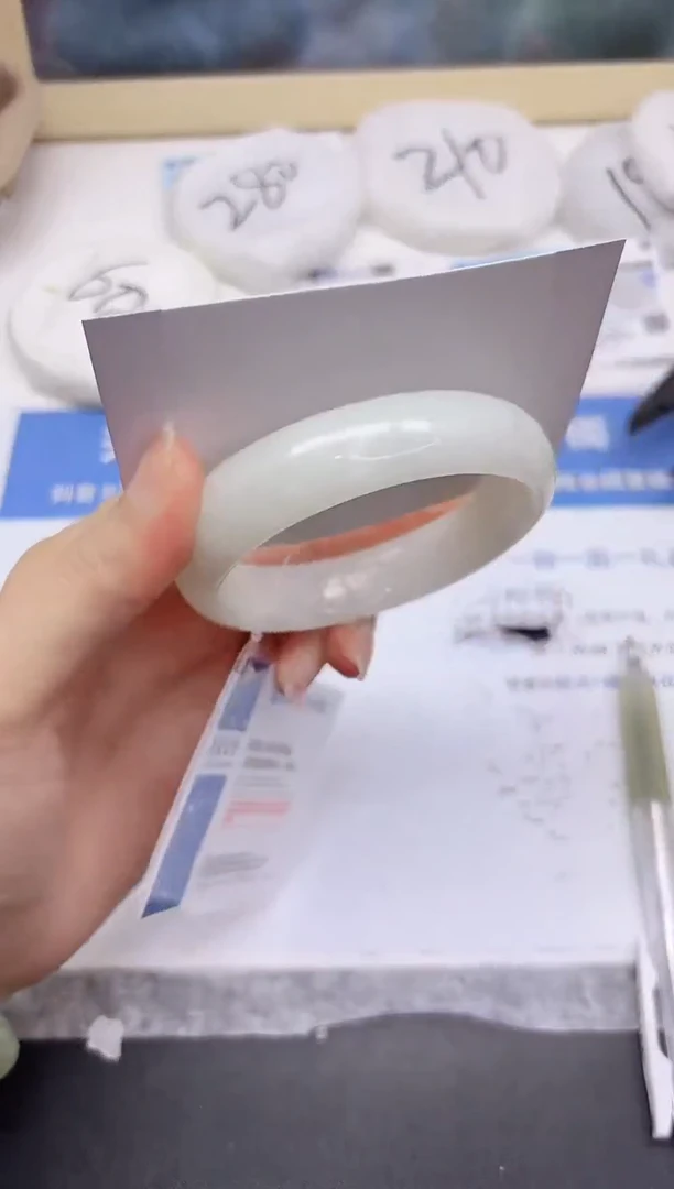 和田玉手镯未镶嵌127-58/59