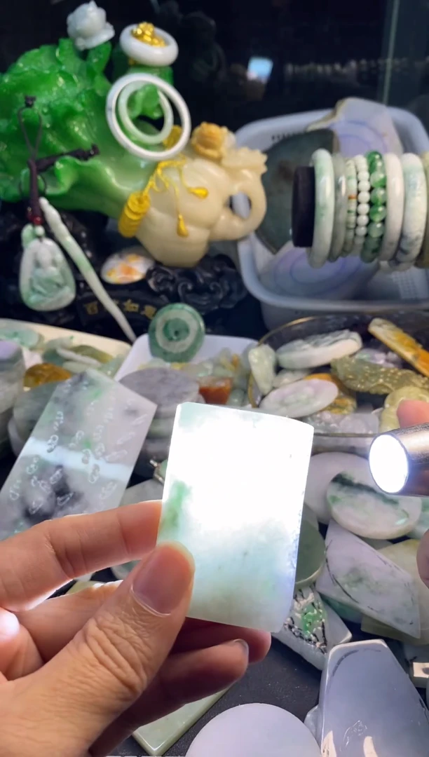 散珠翡翠翡翠A货26