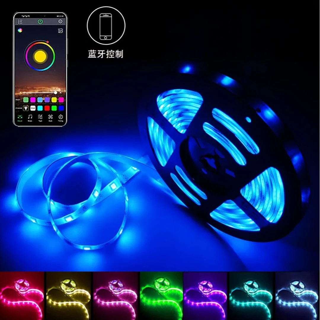 拍一发二 LED灯带 带遥控