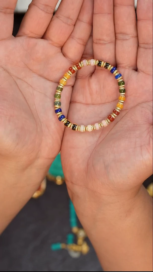 【闪购商品】青金石手串未镶嵌青金石多宝手串