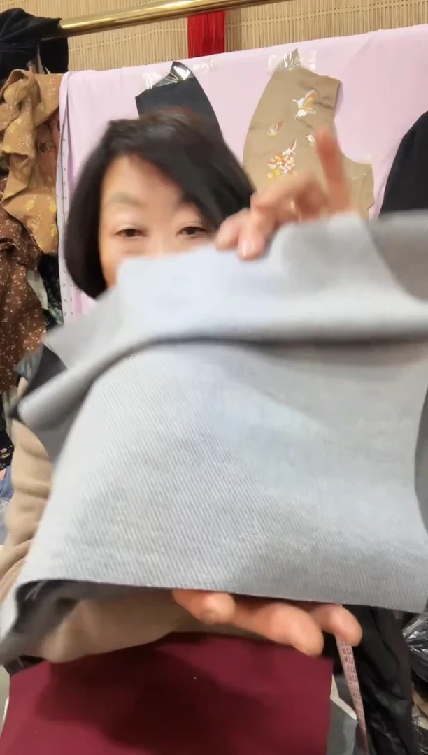 大码水洗羊绒弯刀裤裁片高级灰色大码一条 115