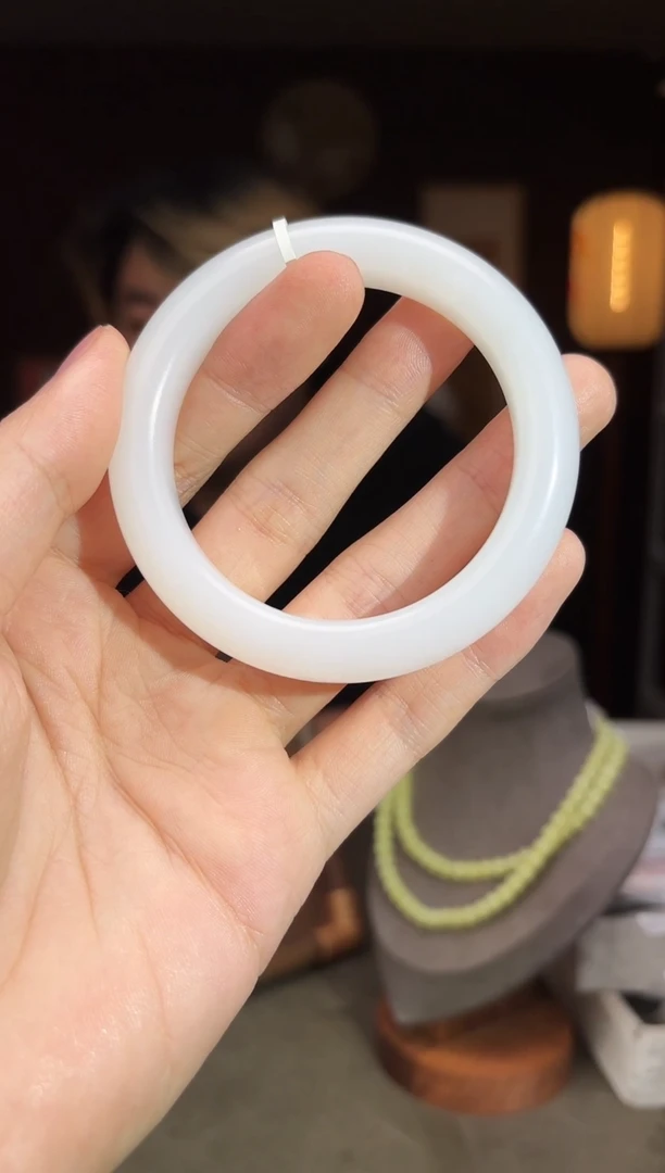 颈饰未镶嵌和田玉姜***️c17    58mm