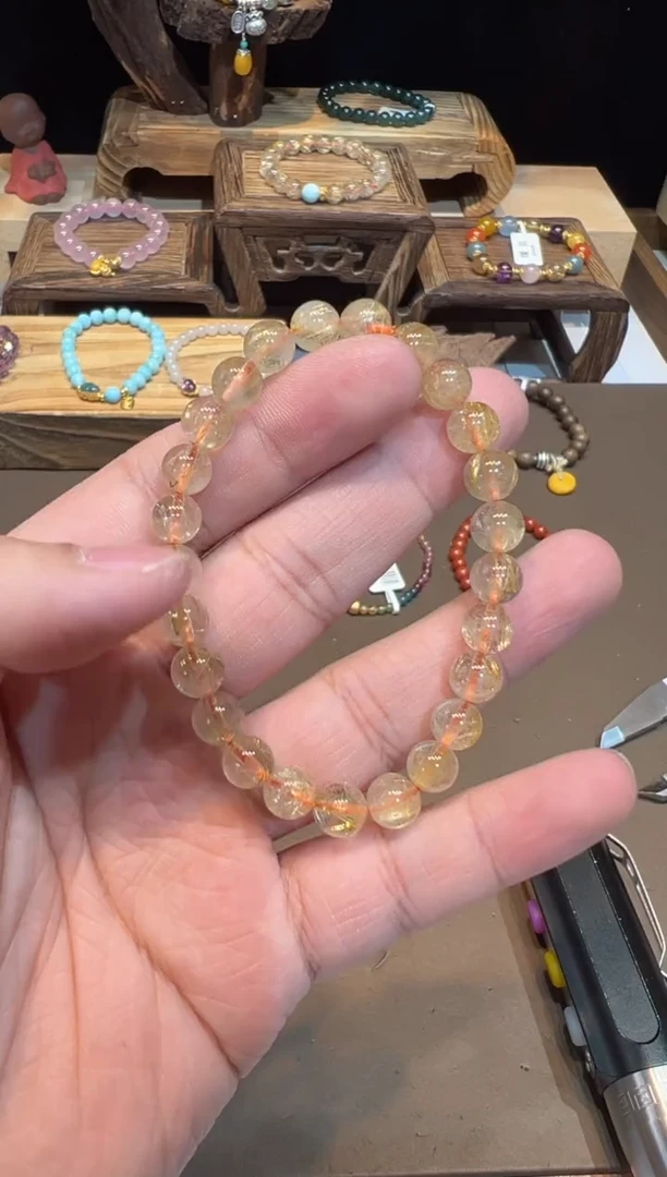 【闪购商品】水晶手链未镶嵌手饰@@9706