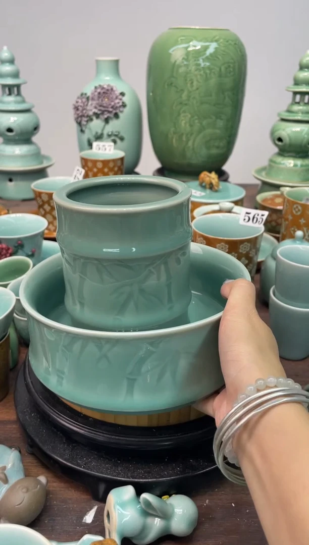 2个  慧仙青瓷 龙泉青瓷大促