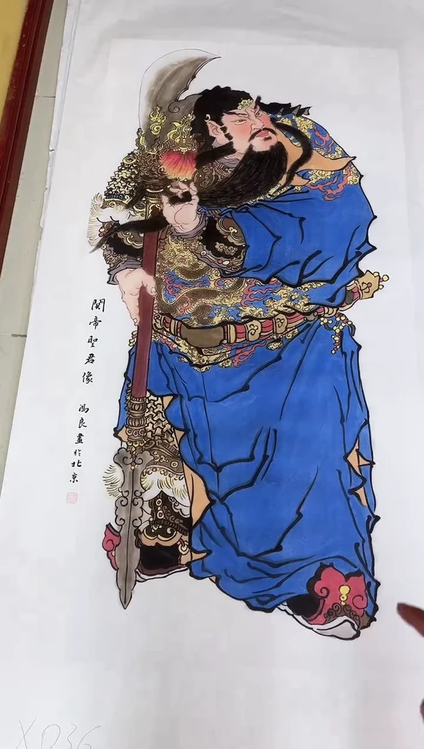 国画九霄甄选国画作品x036