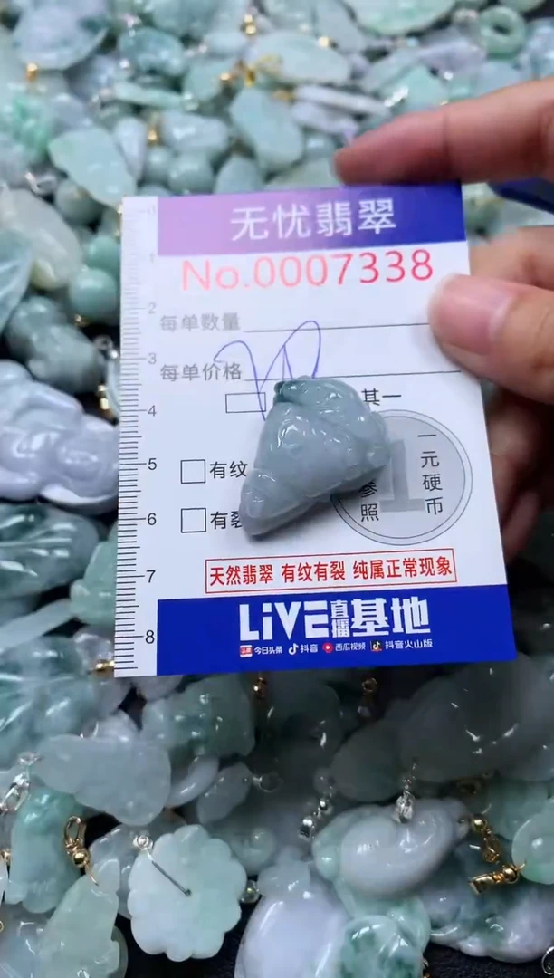 颈饰未镶嵌翡翠7338