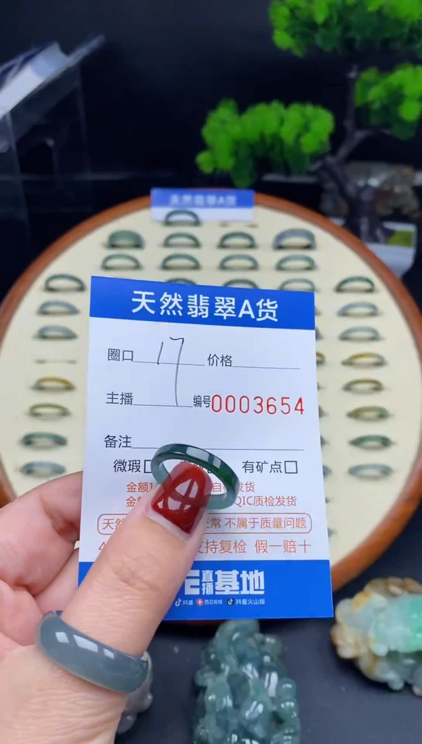 【闪购商品】翡翠戒指未镶嵌翡翠戒圈