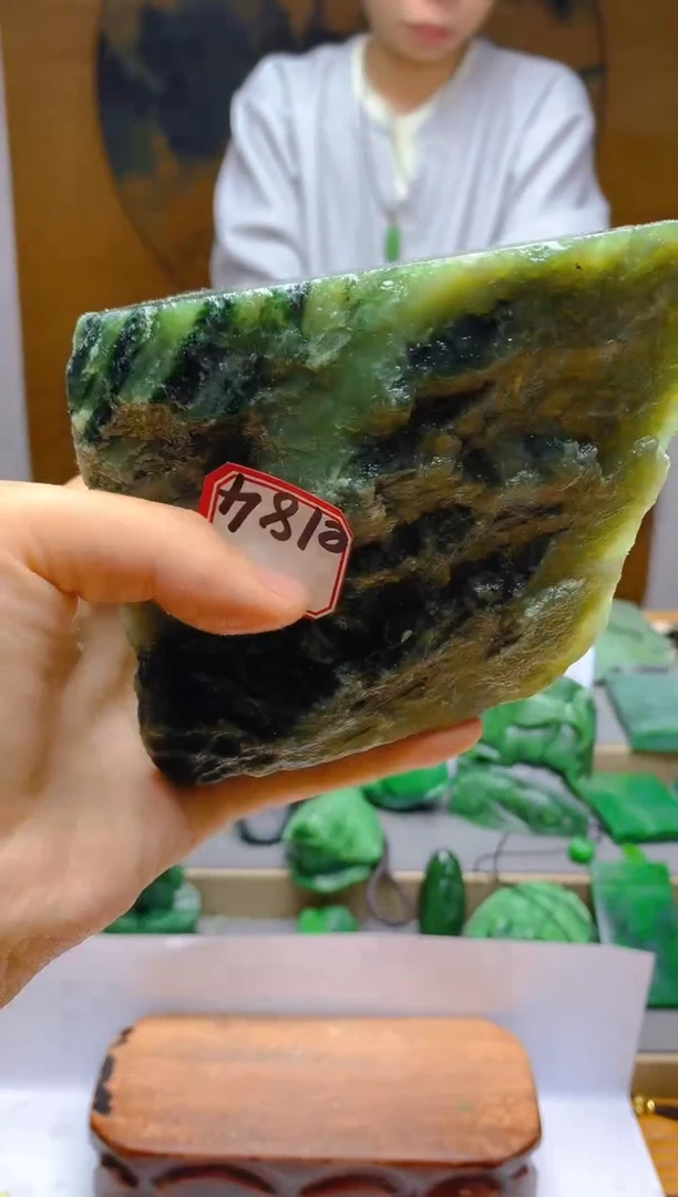 【闪购商品】和田玉（碧玉）珠宝半成品未镶嵌1