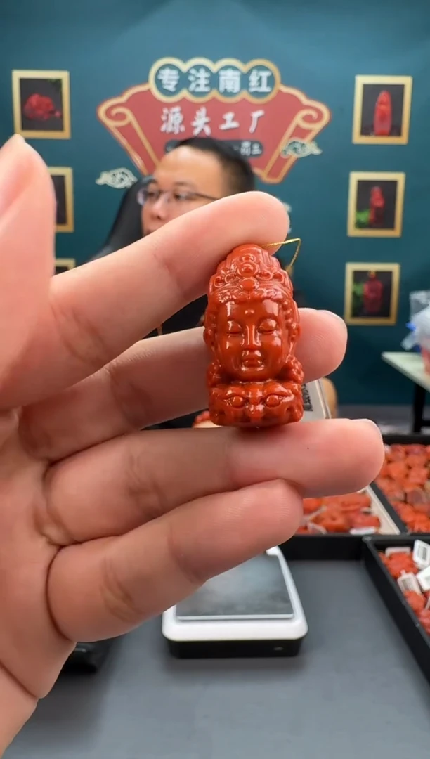 南红玛瑙雕刻未镶嵌008ZB0526产品一个