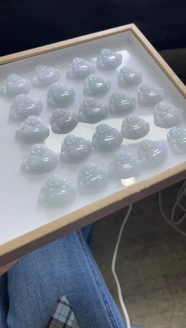 颈饰未镶嵌翡翠K315/多样性发一件/配绳子