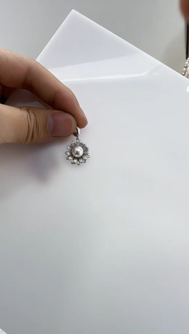 【闪购商品】海水珍珠DA银S925镶嵌c1477 ak吊坠7