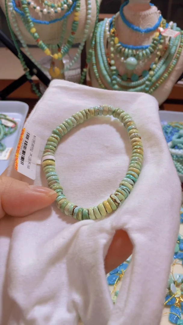 未镶嵌南红玛瑙珠宝半成品6.8mm隔片手串