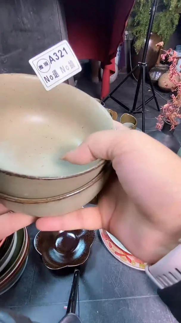 【闪购商品】碗a321绿影小碗2只