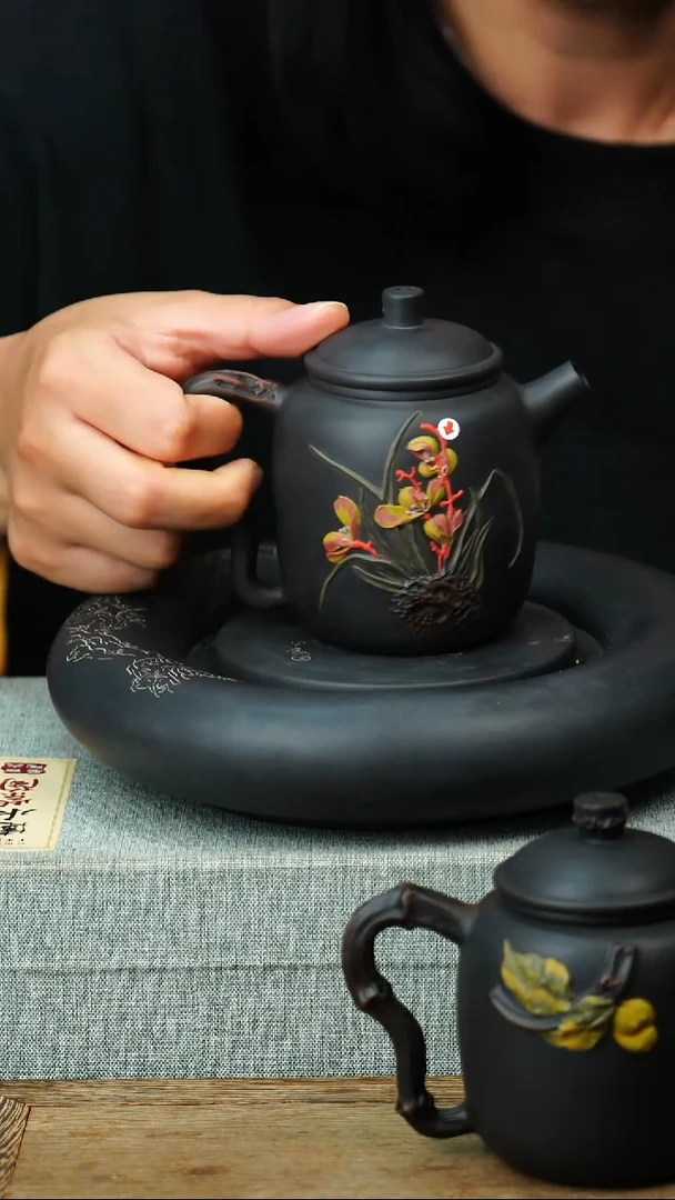 壶黄倩建水紫陶微瑕182