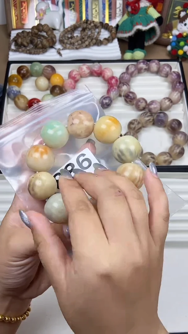 手串菩提根/象牙果卡27 超大瑕 不退换
