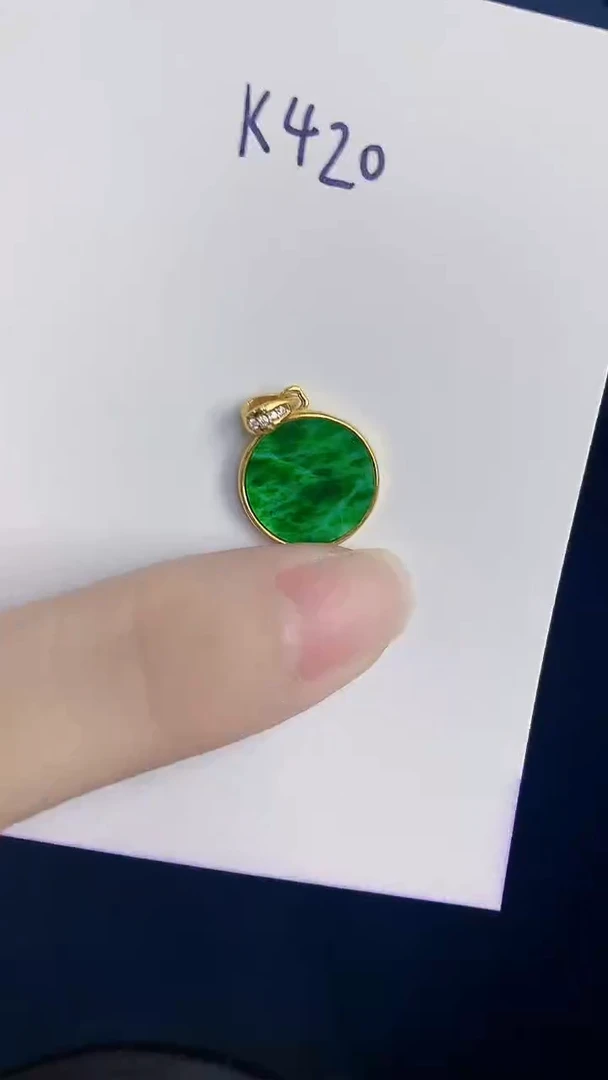 颈饰未镶嵌翡翠天然翡翠缅甸A货