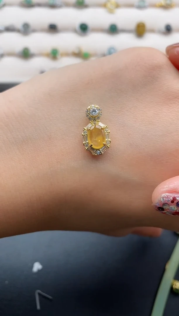 银S925镶嵌戒指翡翠22222222+9