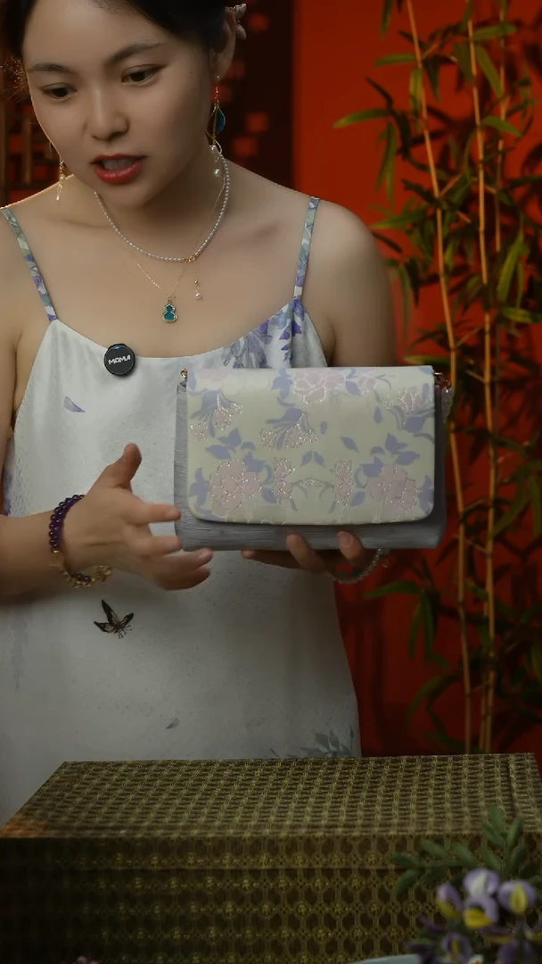 刺绣非遗宋锦包包