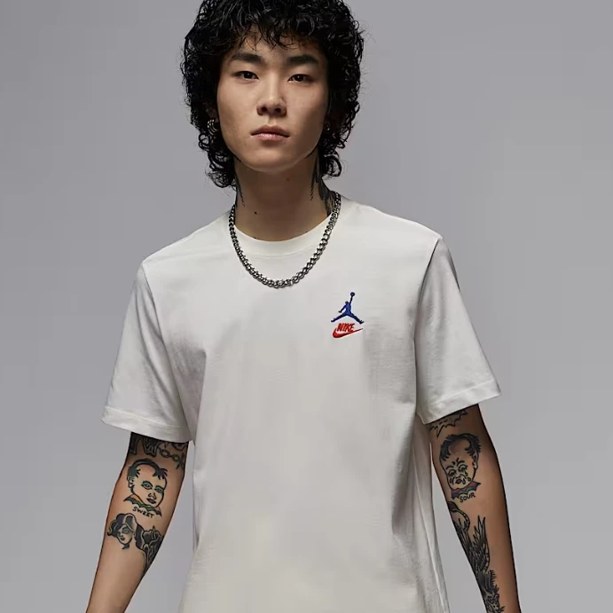 NIKE耐克男女同款圆领休闲运动百搭短袖IB7527-133