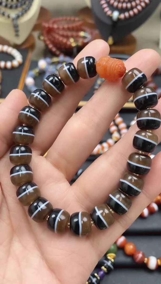 【闪购商品】玛瑙/玉髓手串未镶嵌手串