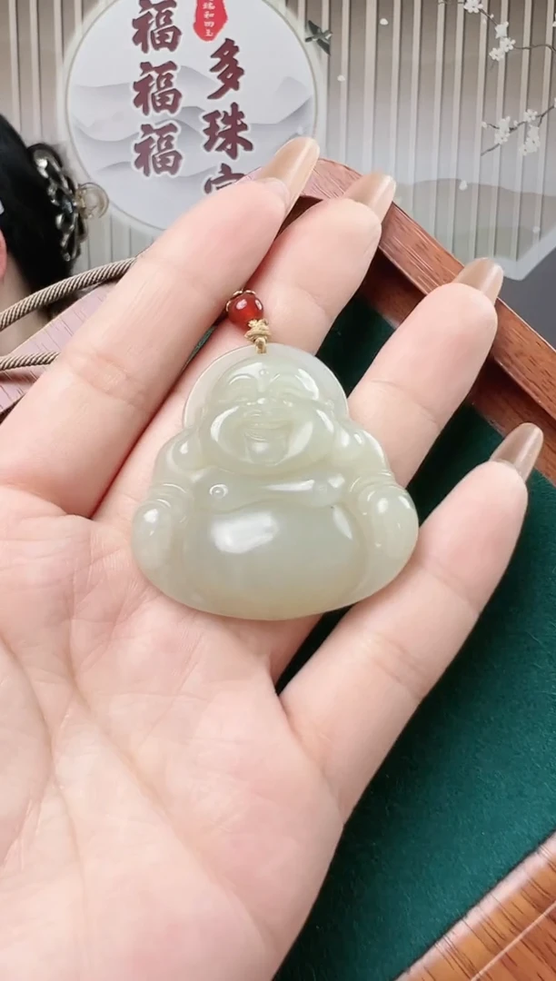 【闪购商品】和田玉颈饰未镶嵌佛公吊坠