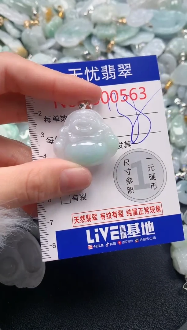 吊坠(不含链)未镶嵌翡翠563