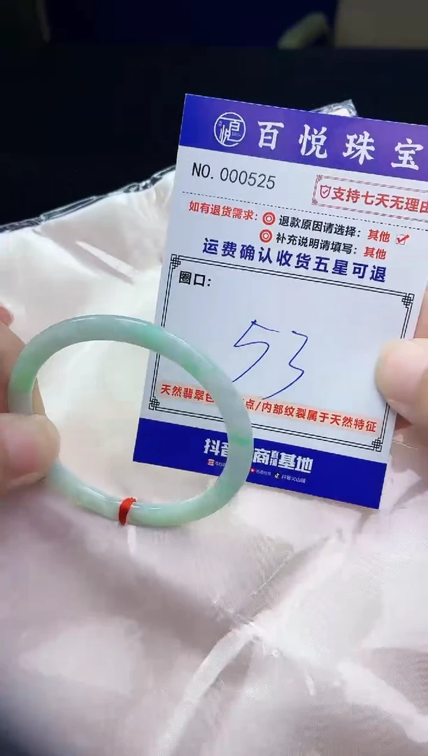 未镶嵌手镯翡翠手镯