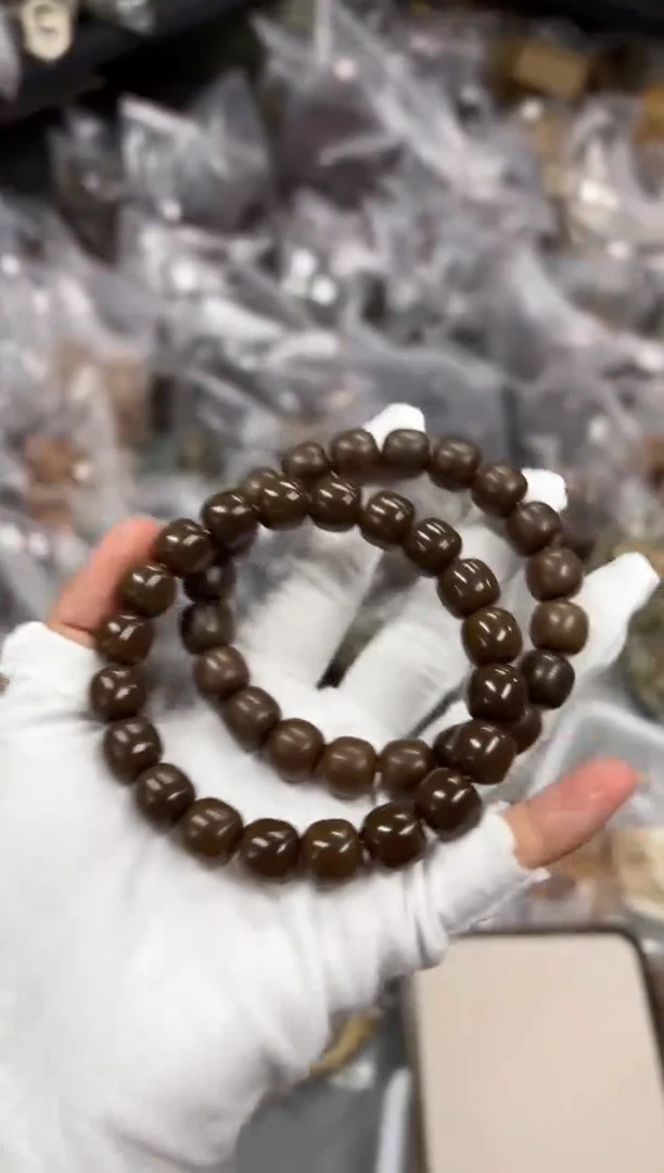 菩提根/象牙果手串12蜡抛猪油膏（318）