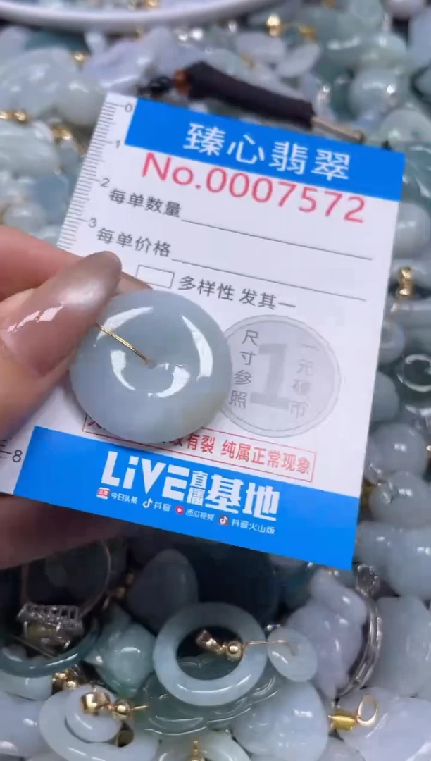 颈饰未镶嵌翡翠7572