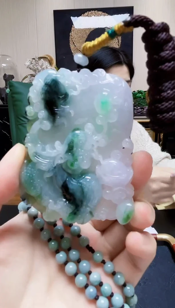 未镶嵌定制翡翠吊坠132