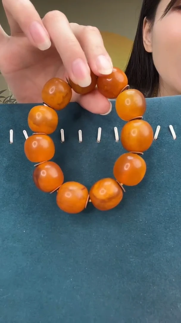 裸石琥珀未镶嵌天然蜜蜡微瑕A2262