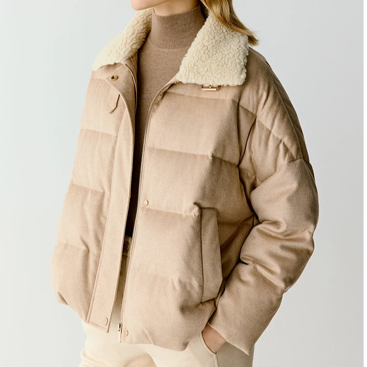 D【禾】丝驼绒羽绒服唤醒冬日时髦灵魂