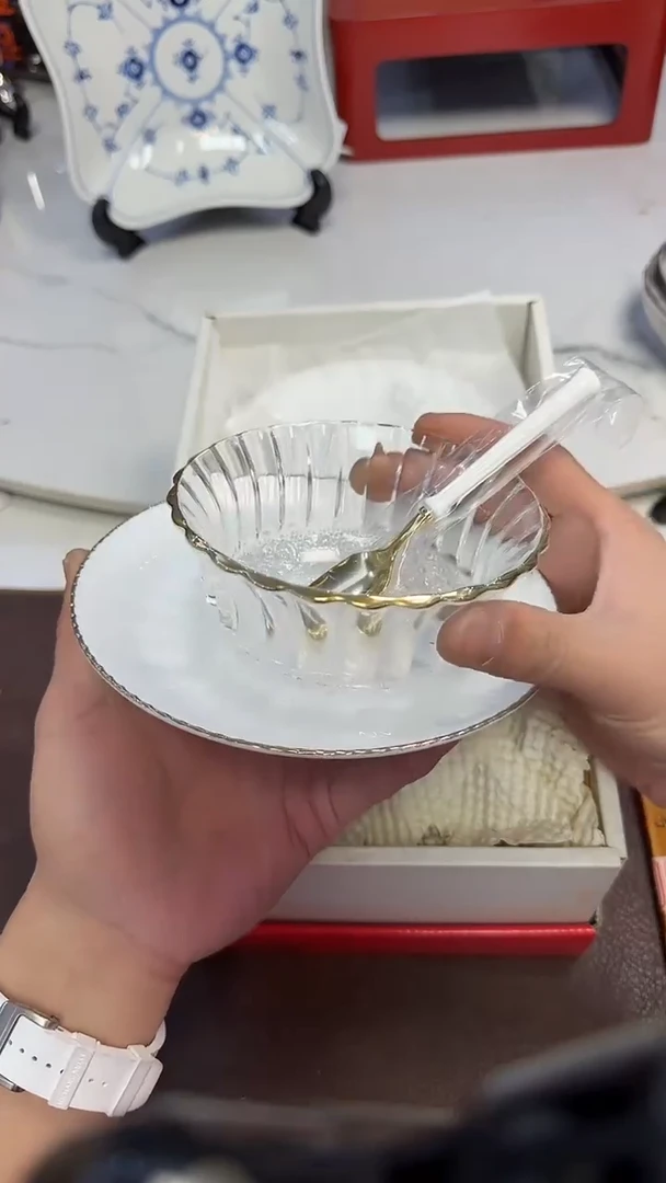 315金标凯得宝水晶碗5套