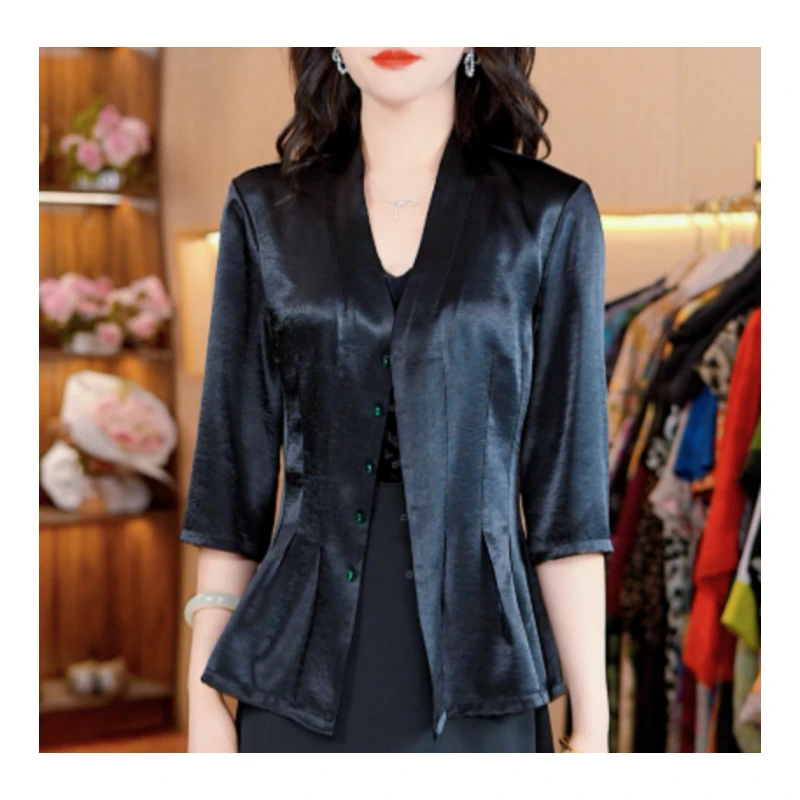 1366-12新款女士百搭西装