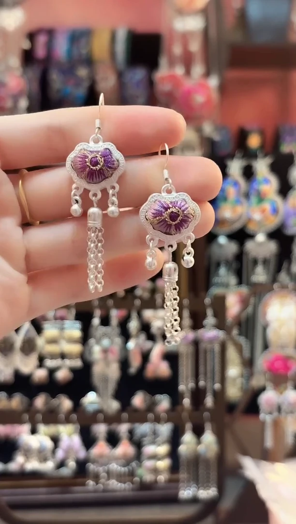 织绣 云织谣民族风精美饰品   309