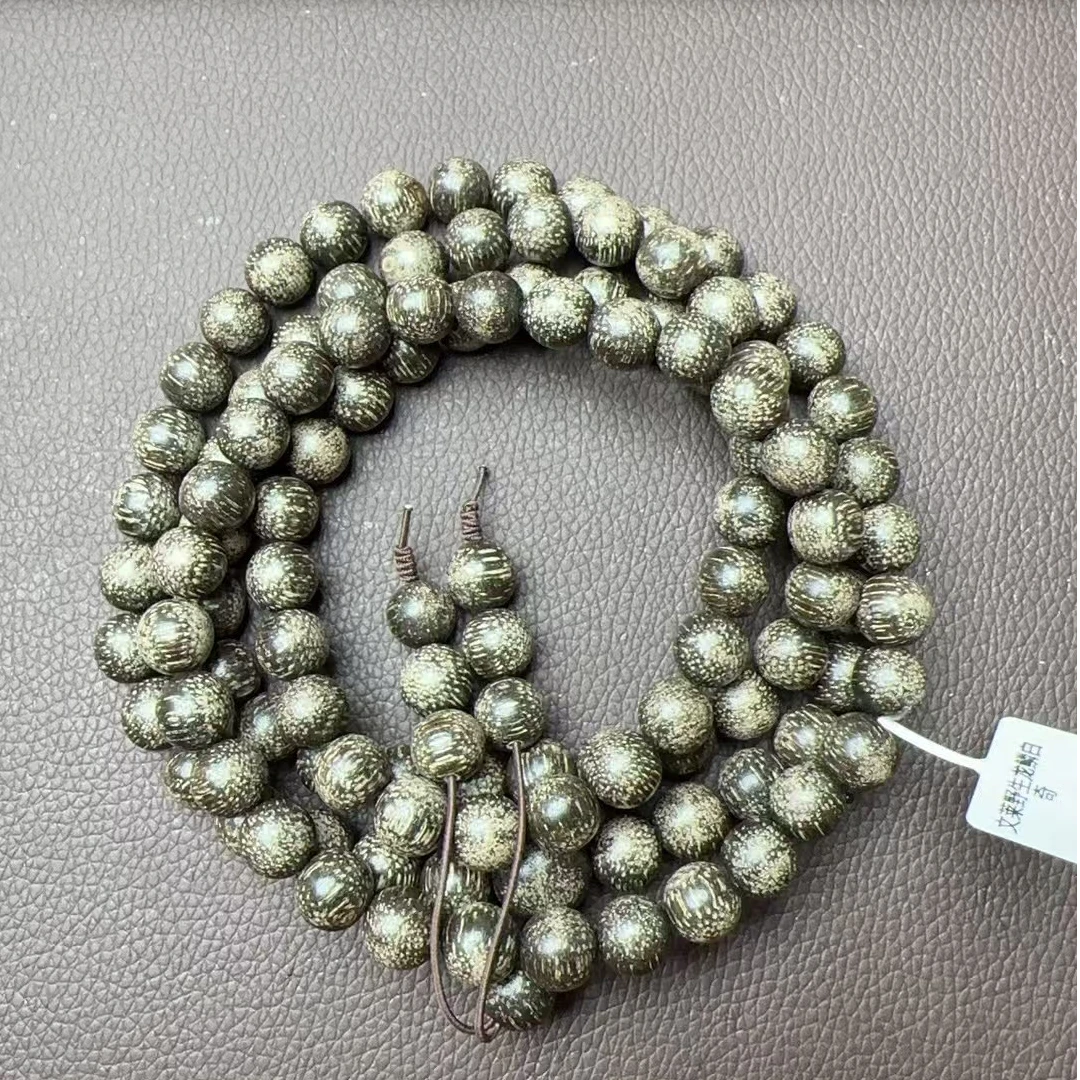 259沉木多圈圆珠手串