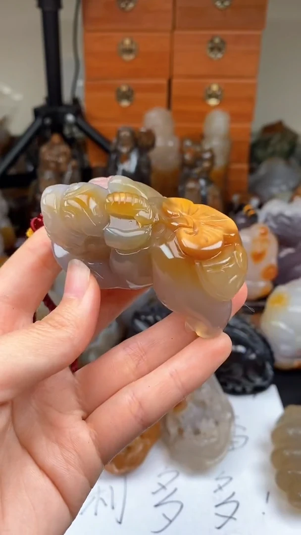 【闪购商品】玛瑙/玉髓颈饰未镶嵌AA