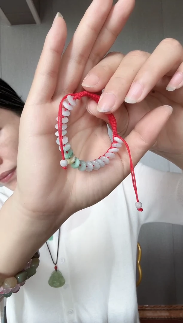 未镶嵌手链翡翠翡翠A货手链
