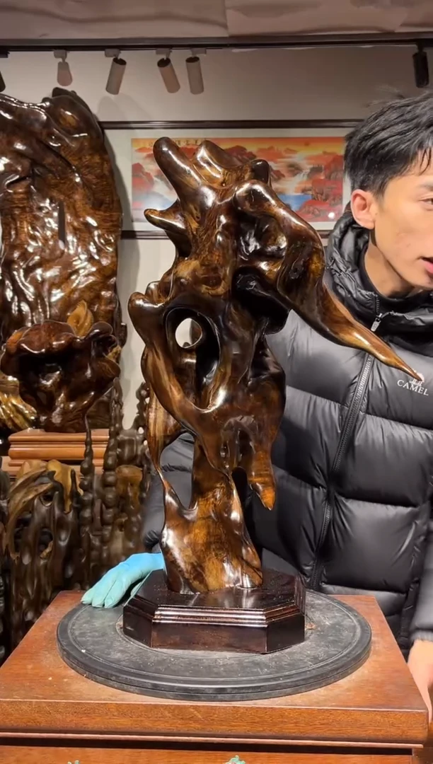 【闪购商品】金丝楠木艺金丝楠木自然摆件