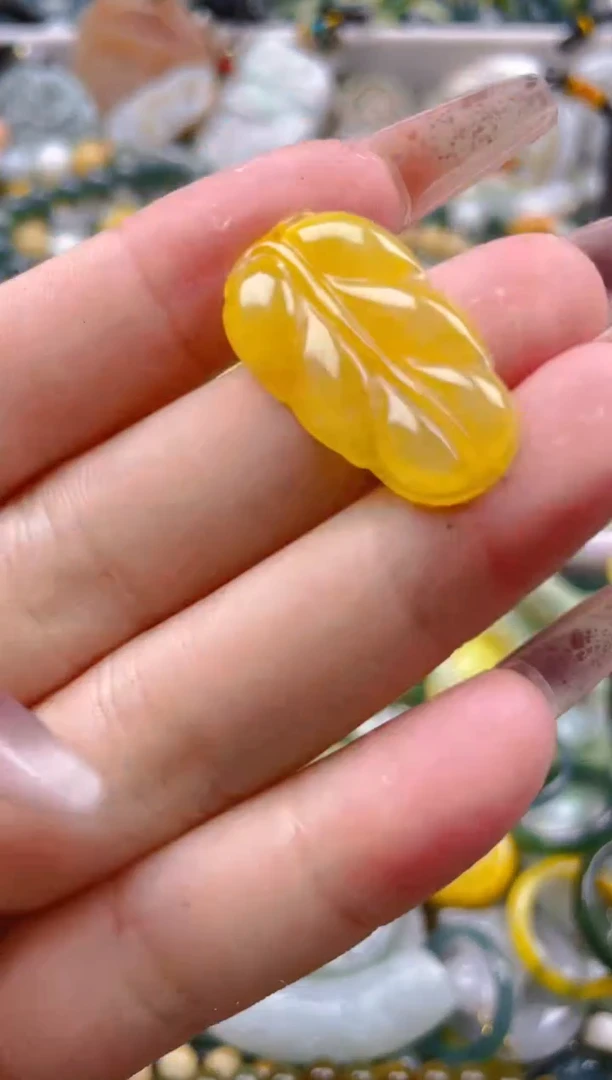 【闪购商品】翡翠颈饰未镶嵌/M/翡翠A货一图一物