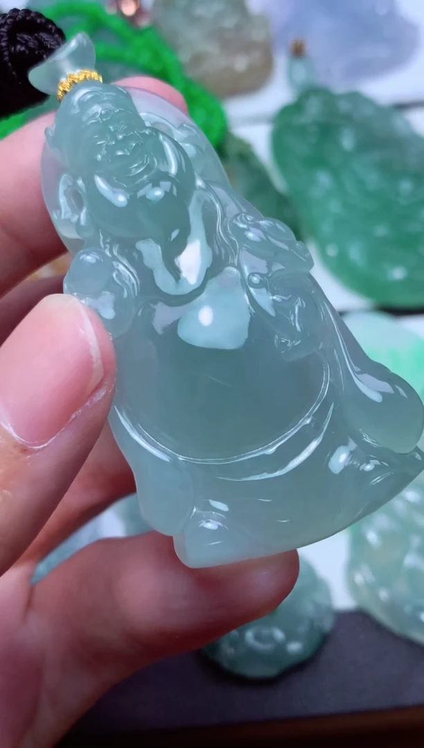 翡翠未镶嵌颈饰天然翡翠