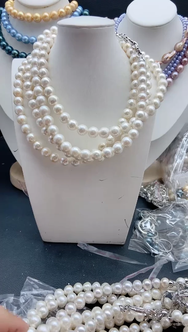 【闪购商品】淡水珍珠颈饰未镶嵌1